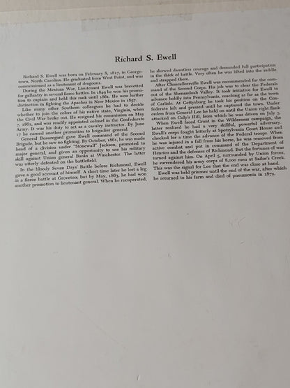 Civil War Photo Currency Reproduction 14x11 Matted Sealed