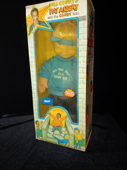 Vintage Remco 1985 Fat Albert Cosby Kids Hank 12 Inch Doll NIB