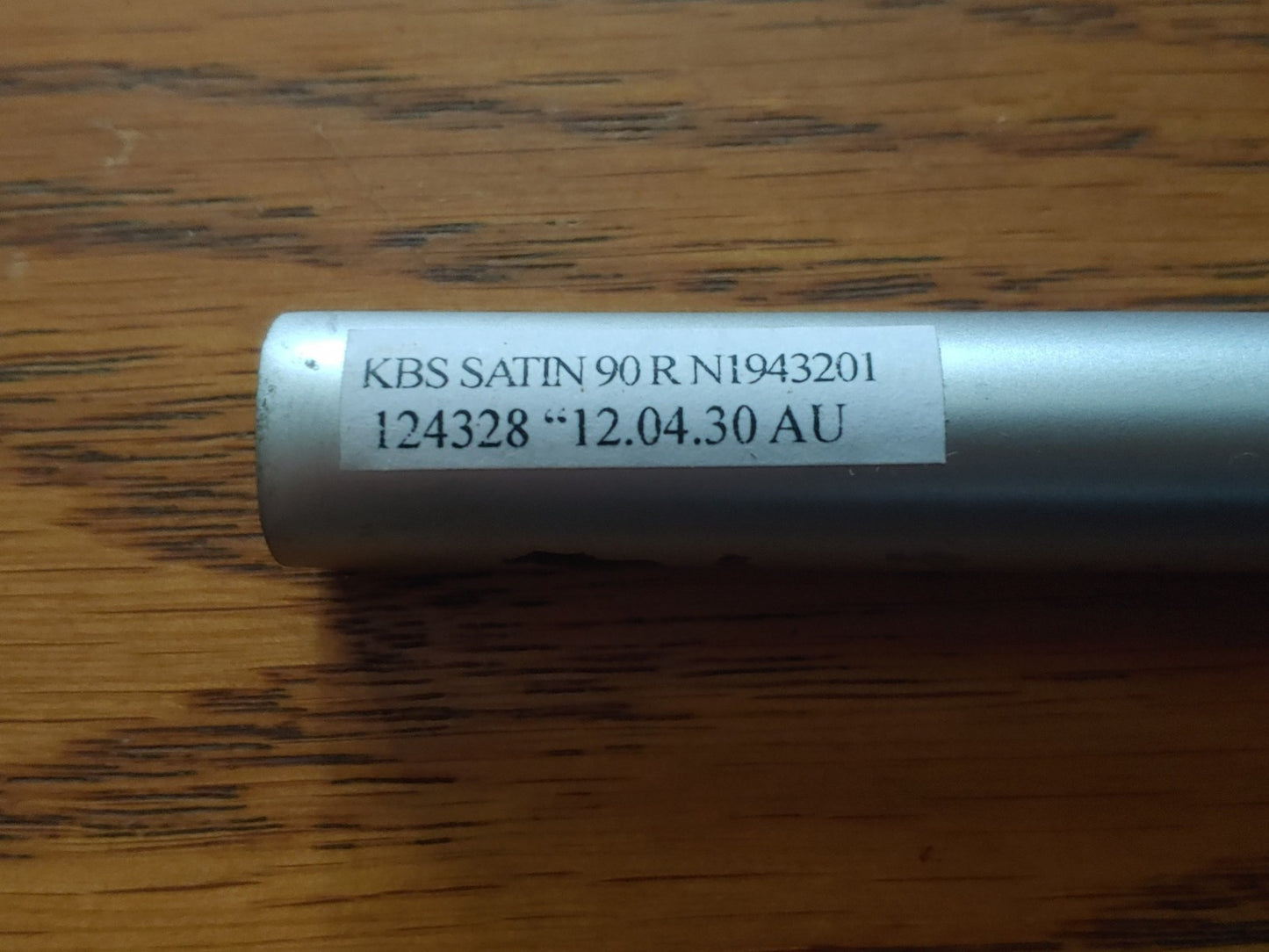 3 KBS Tour 90 Satin Finish KBS 90 Regular Flex Shafts 1 Uncut, 5 & 8 Irons