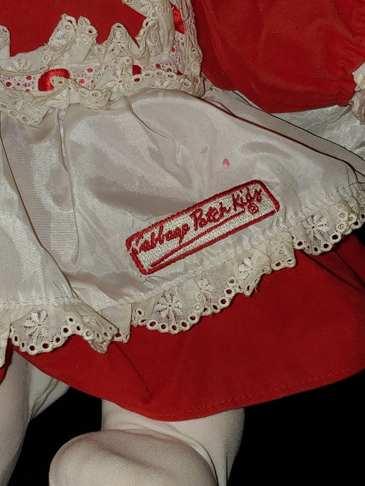 1987 RARE Xavier Roberts Talking Cabbage Patch Kids Blonde Wavy Hair Brown Eyes