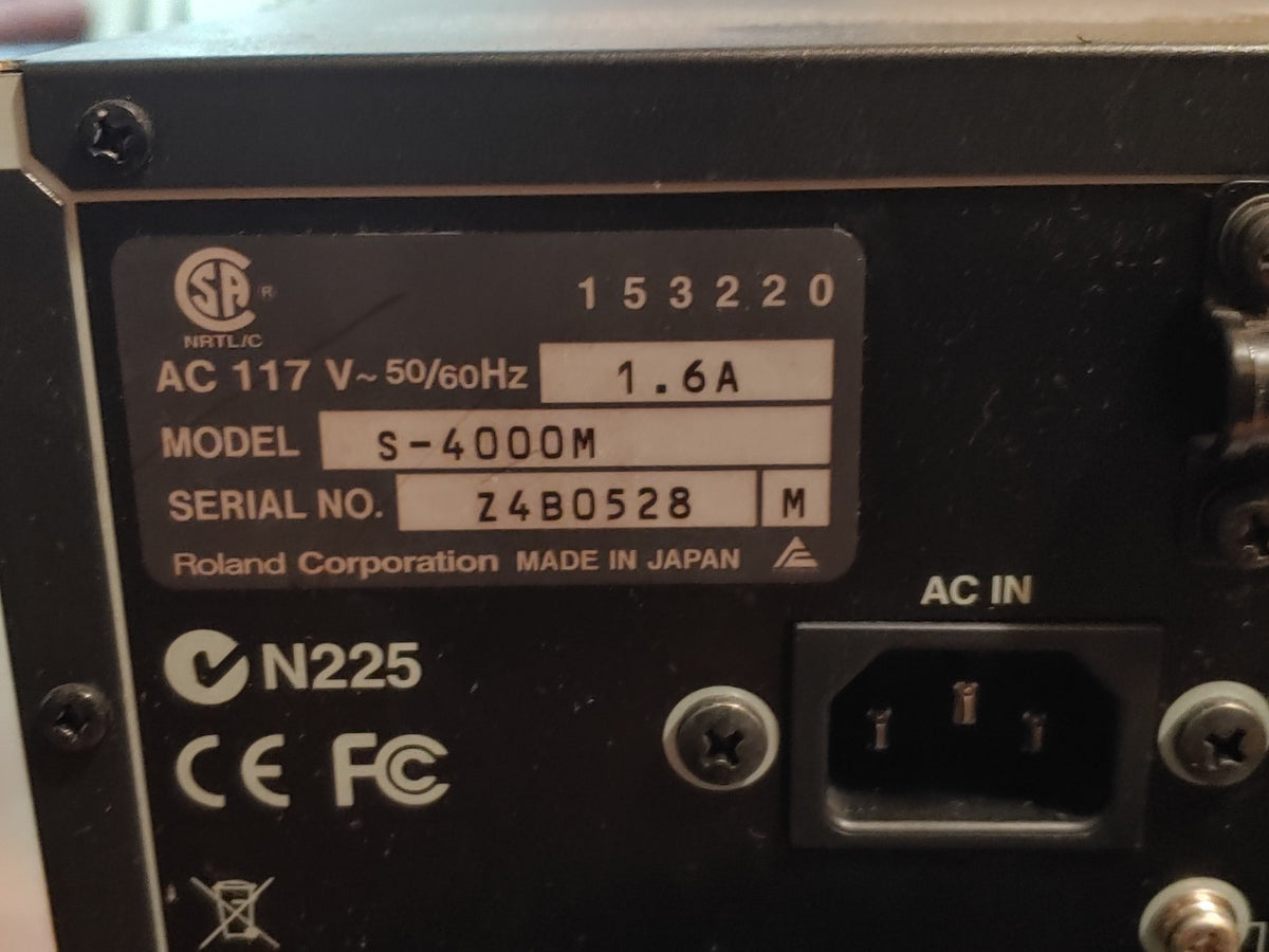Roland S-4000M Digital Snake REAC