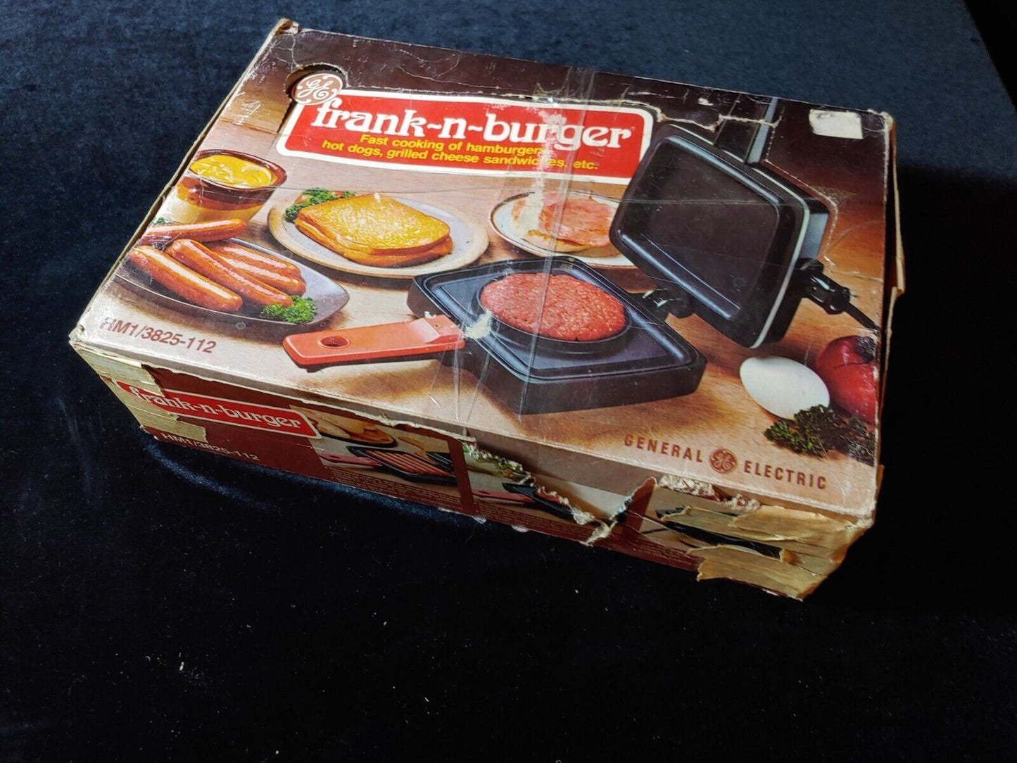 Vintage GE Frank N Burger Indoor grill