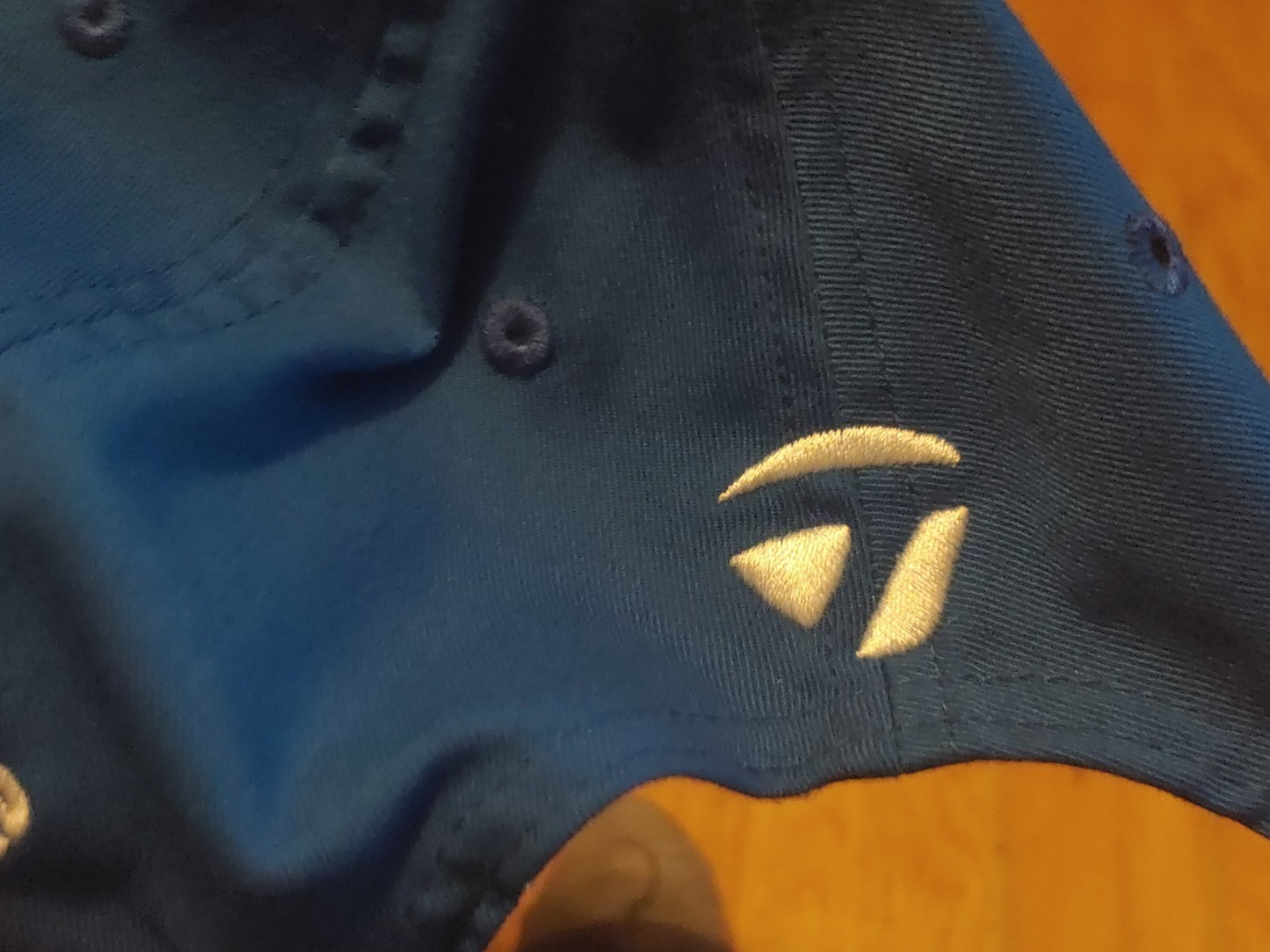 Taylormade TP5 Golf Hat Embroidered Blue White Logos