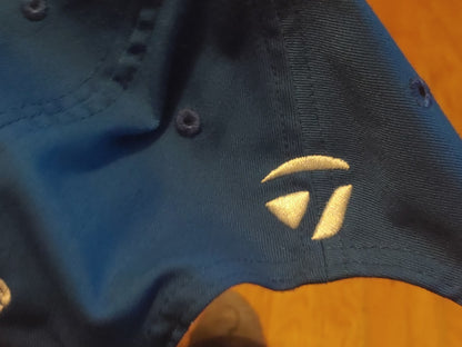 Taylormade TP5 Golf Hat Embroidered Blue White Logos