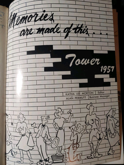 Vintage 1957 Shades Valley High School Birmingham Alabama Yearbook Annual