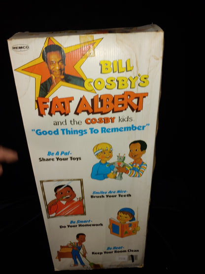 Vintage Remco 1985 Fat Albert Cosby Kids Hank 12 Inch Doll NIB
