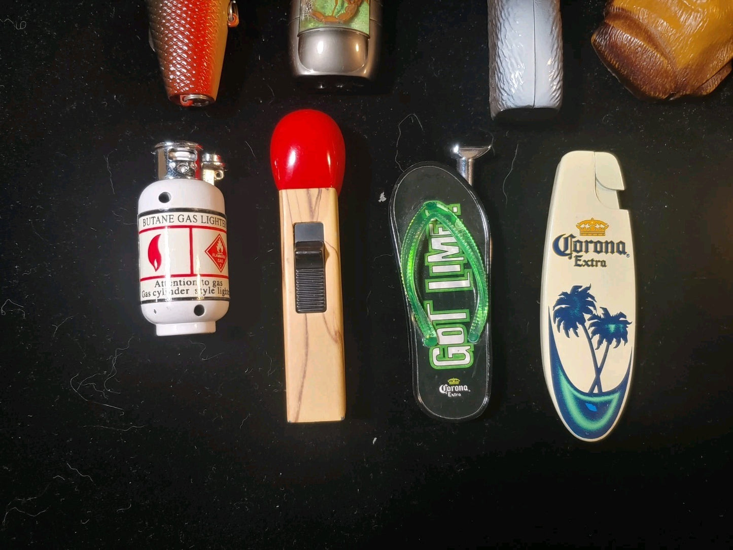 Novelty Used Butane Lighter Lot Untested Great Condition