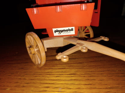 1976 Playmobil Western Stagecoach toy Wells Fargo & Co.