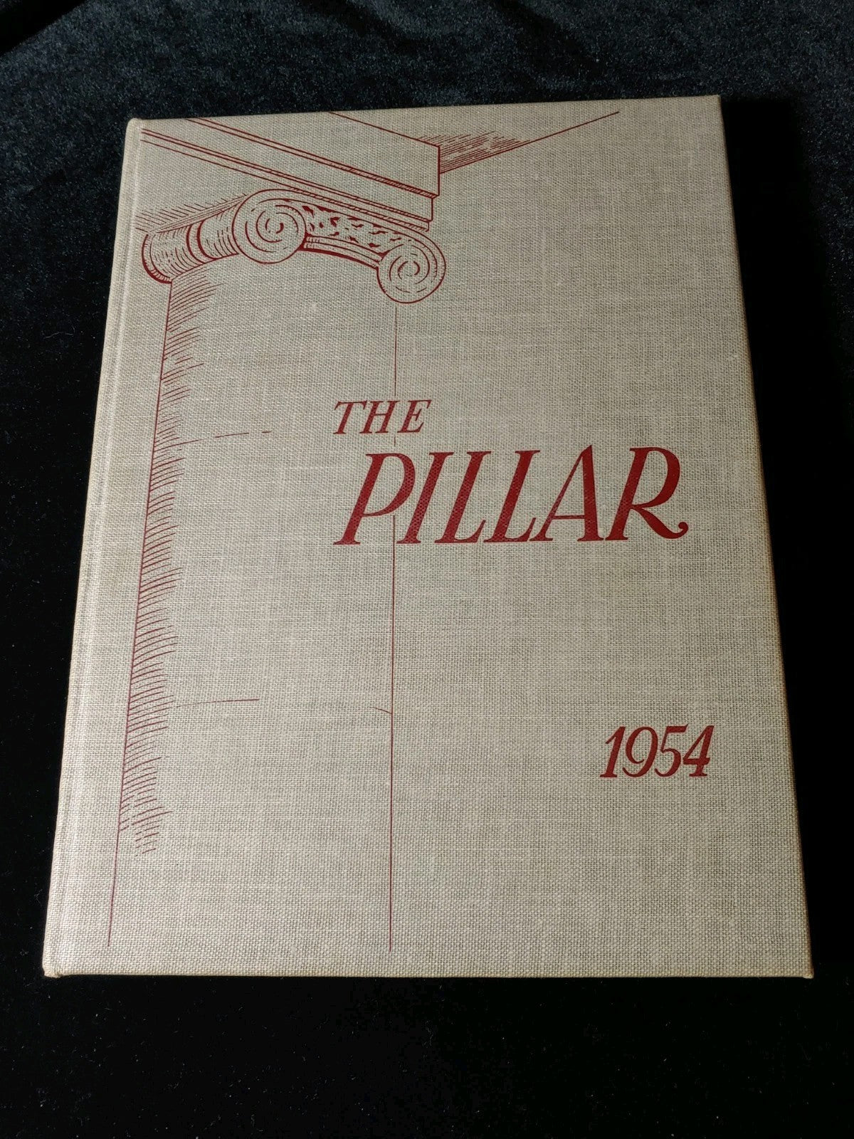Vintage 1954 Yearbook George Peabody College for Teachers The Pillar w/Handbook
