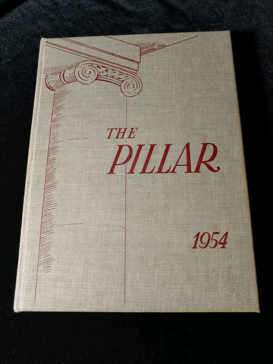 Vintage 1954 Yearbook George Peabody College for Teachers The Pillar w/Handbook