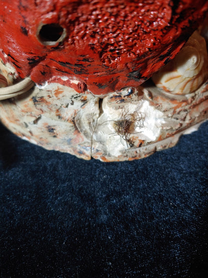 Vintage Conch Abalone Sea Shell Lamp