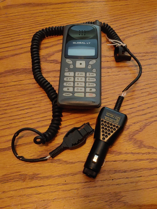 Vintage! Motorola Global LT Cellular Phone Model 34136NADEA Gray
