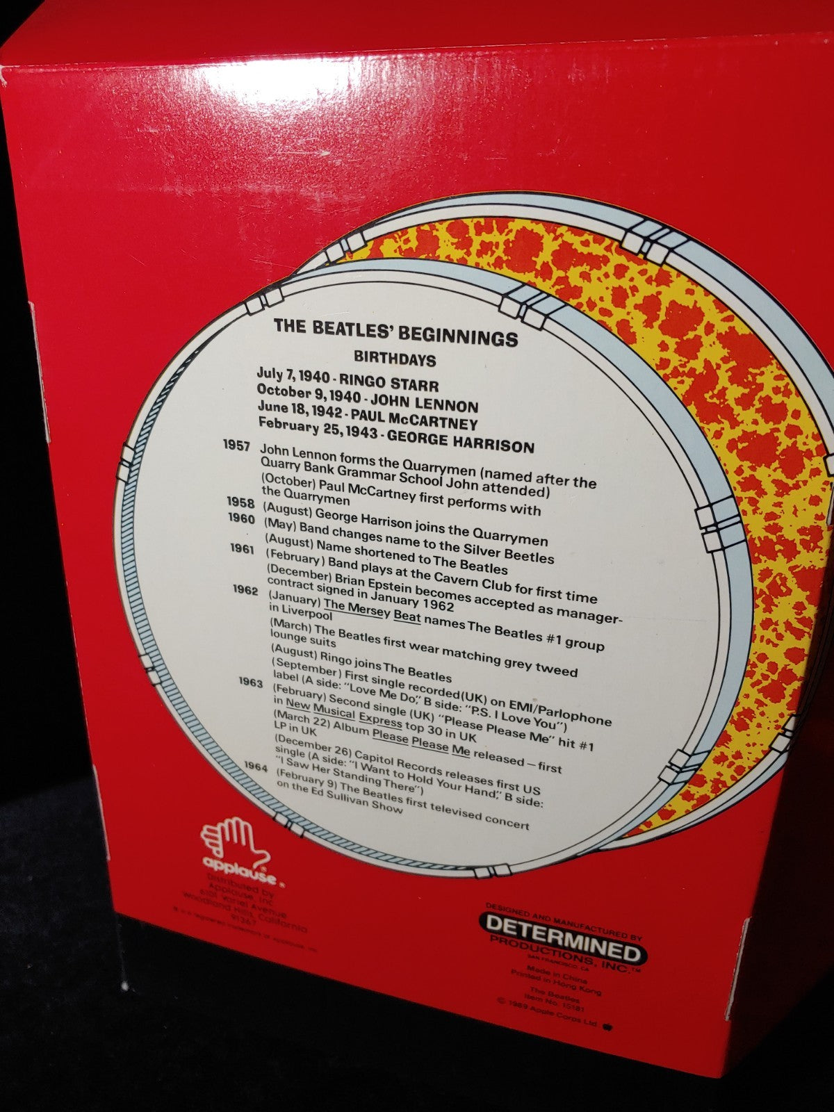 NEW! Beatles Collection Set 1989 by Applause w/Original Box