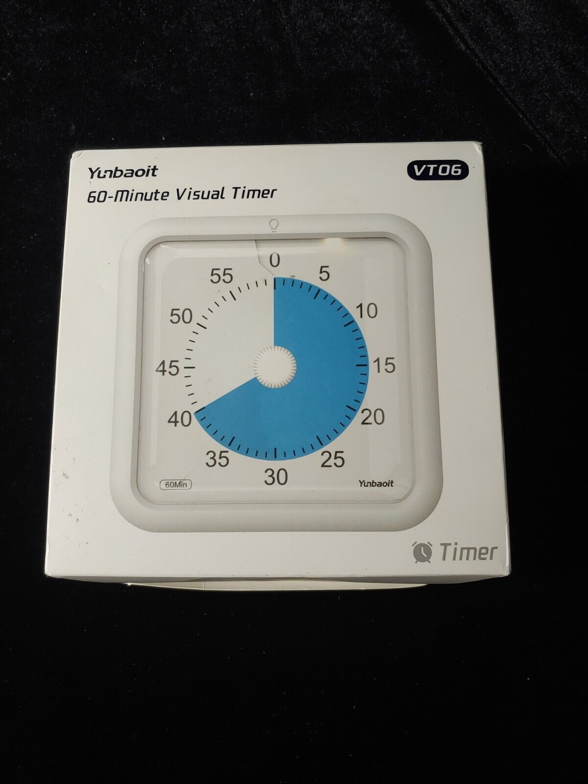Yunbaoit Visual Analog Timer Silent Countdown Clock, Time Management T ...