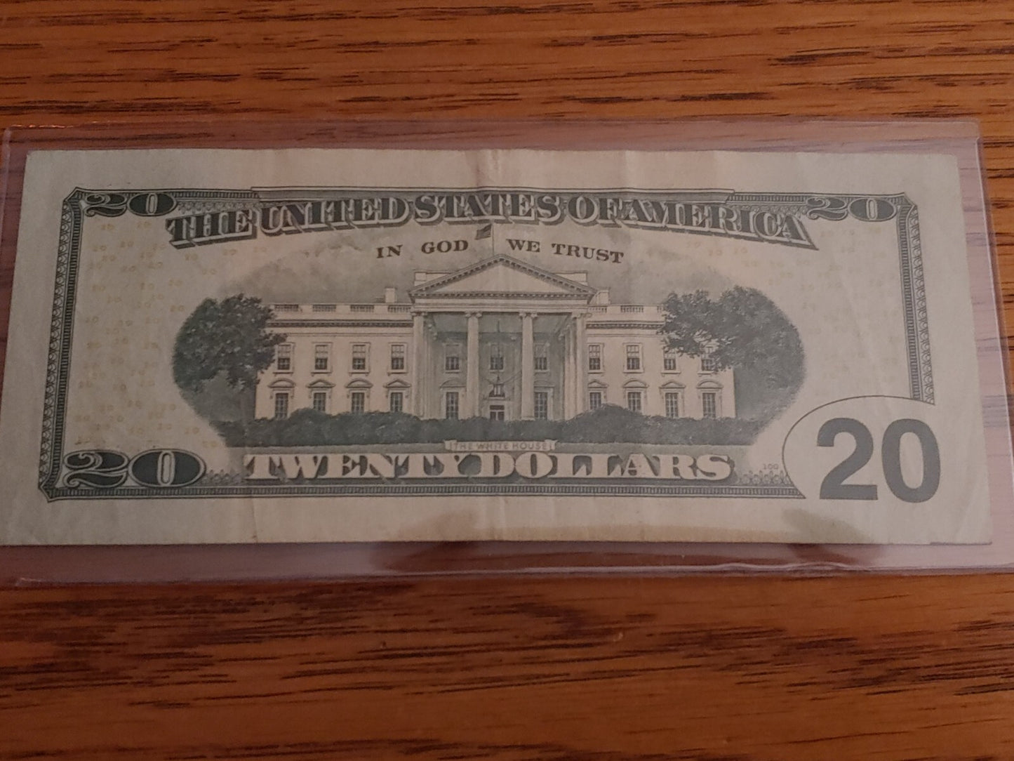 $20 dollar bill star note 2017a Low Serial PF17261393