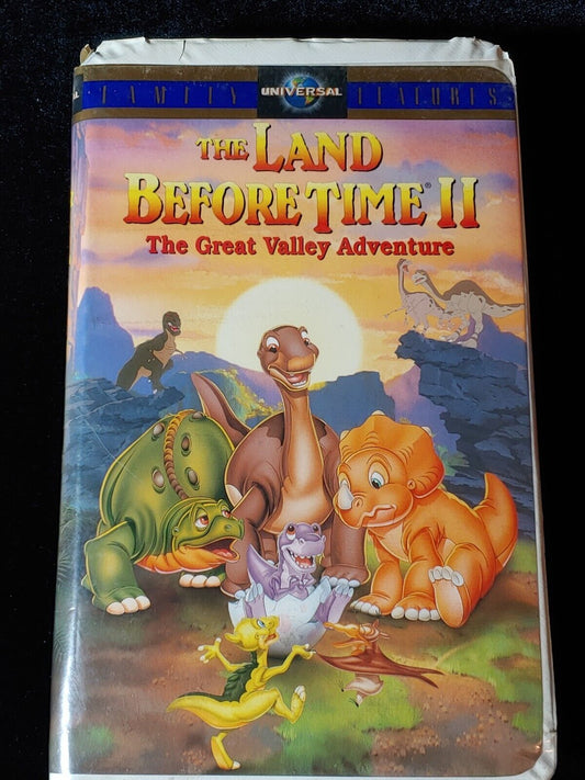 The Land Before Time II VHS 1994 The Great Valley Adventure