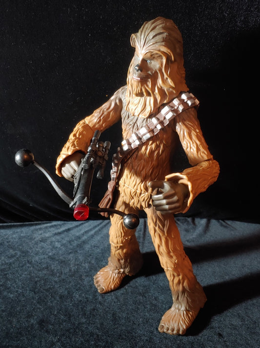 CHEWBACCA TALKING ACTION FIGURE DISNEY STORE RARE 2014 STAR WARS 15"
