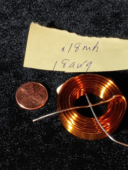 New! Wire Copper Coils .013-.82mh 14-22AWG Speaker Crossover Inductor