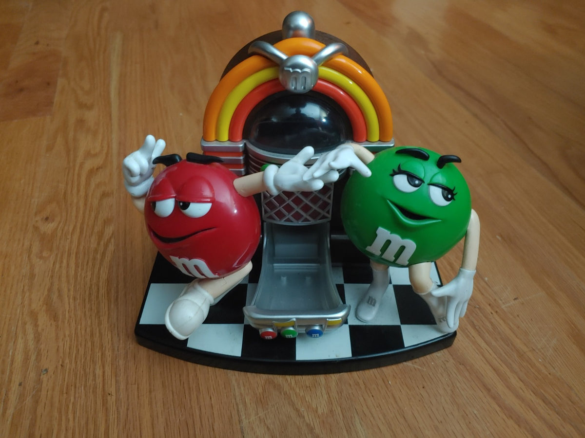 Vintage M&M Jukebox Candy Dispenser Excellent Condition