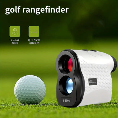 New! Golf Laser Rangefinder Golf Hunting, Portable Lightweight 6X Flaglock