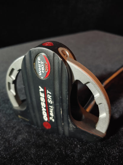 Odyssey RARE LH 2-Ball SRT Putter 34.5" Steel Brand New Super Stroke Grip