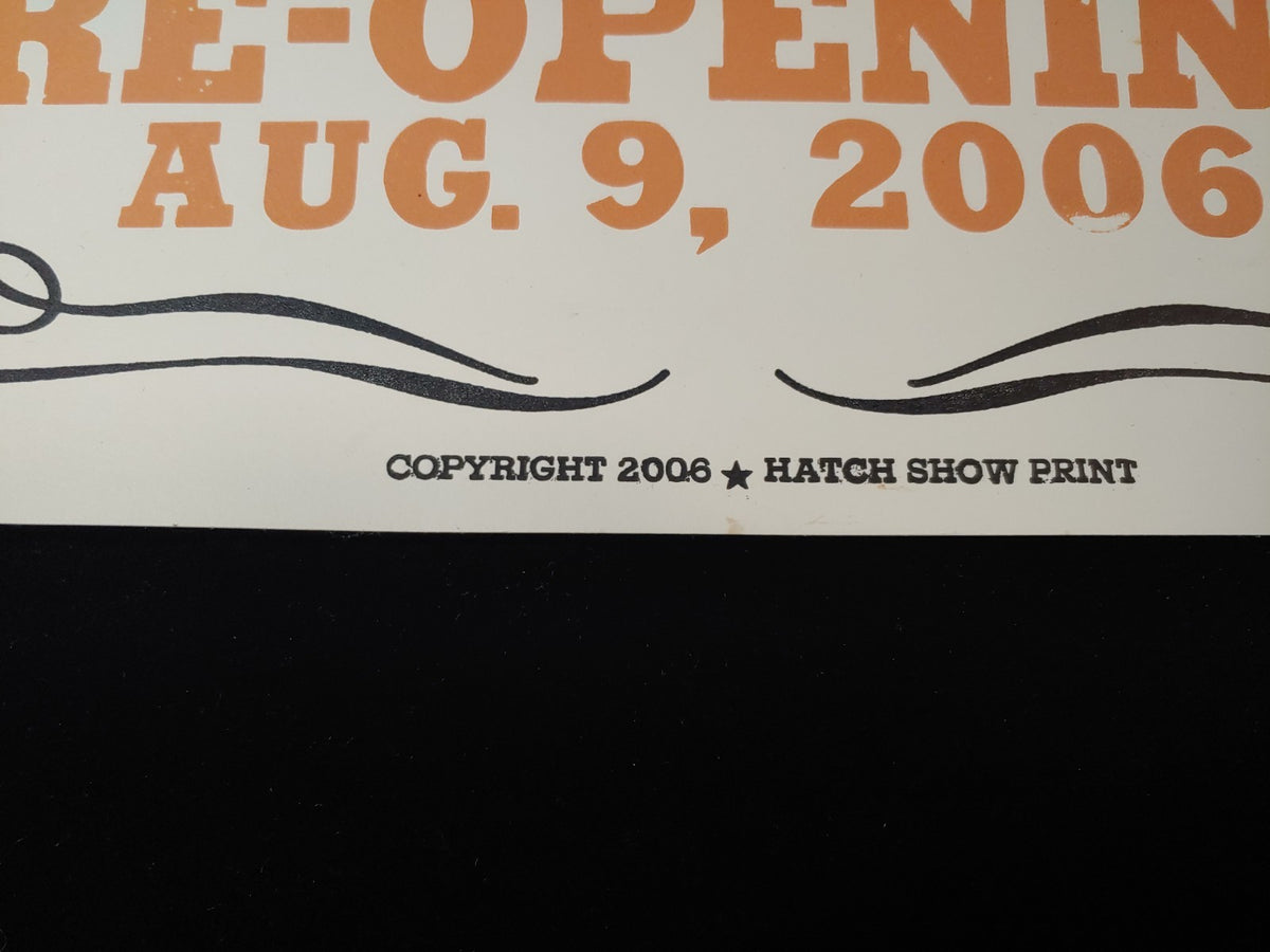 2006 HATCH SHOW PRINT Jack Daniels Lynchburg Hardware General Store