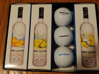 Grey Goose Vodka Dozen 12 logo golf balls