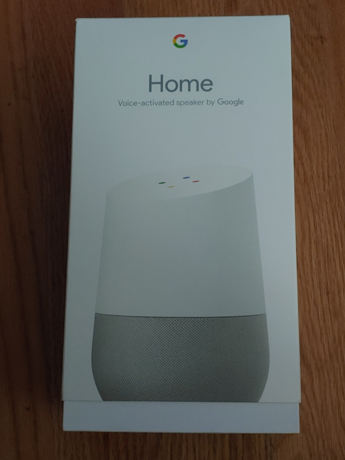 Google Home Smart Speaker White Slate GA3A00417A14 New Open Box
