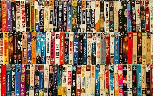 VINTAGE VHS COLLECTION ACTION WESTERN SCI-FI HORROR MUSICAL HISTORY ANIMATED