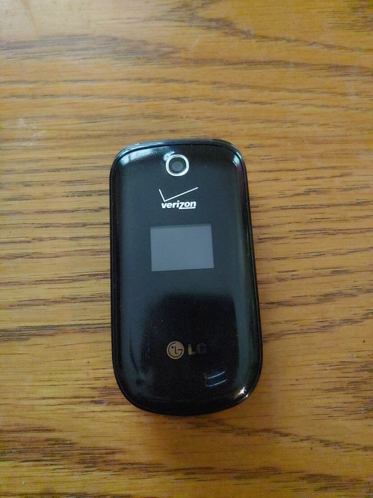 LG UN170 Verizon Flip Phone Black Cell Phone