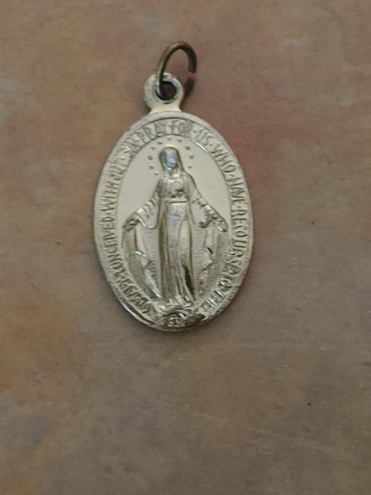 St. Mary Virgin Catholic Made in Italy Charm/Pendant