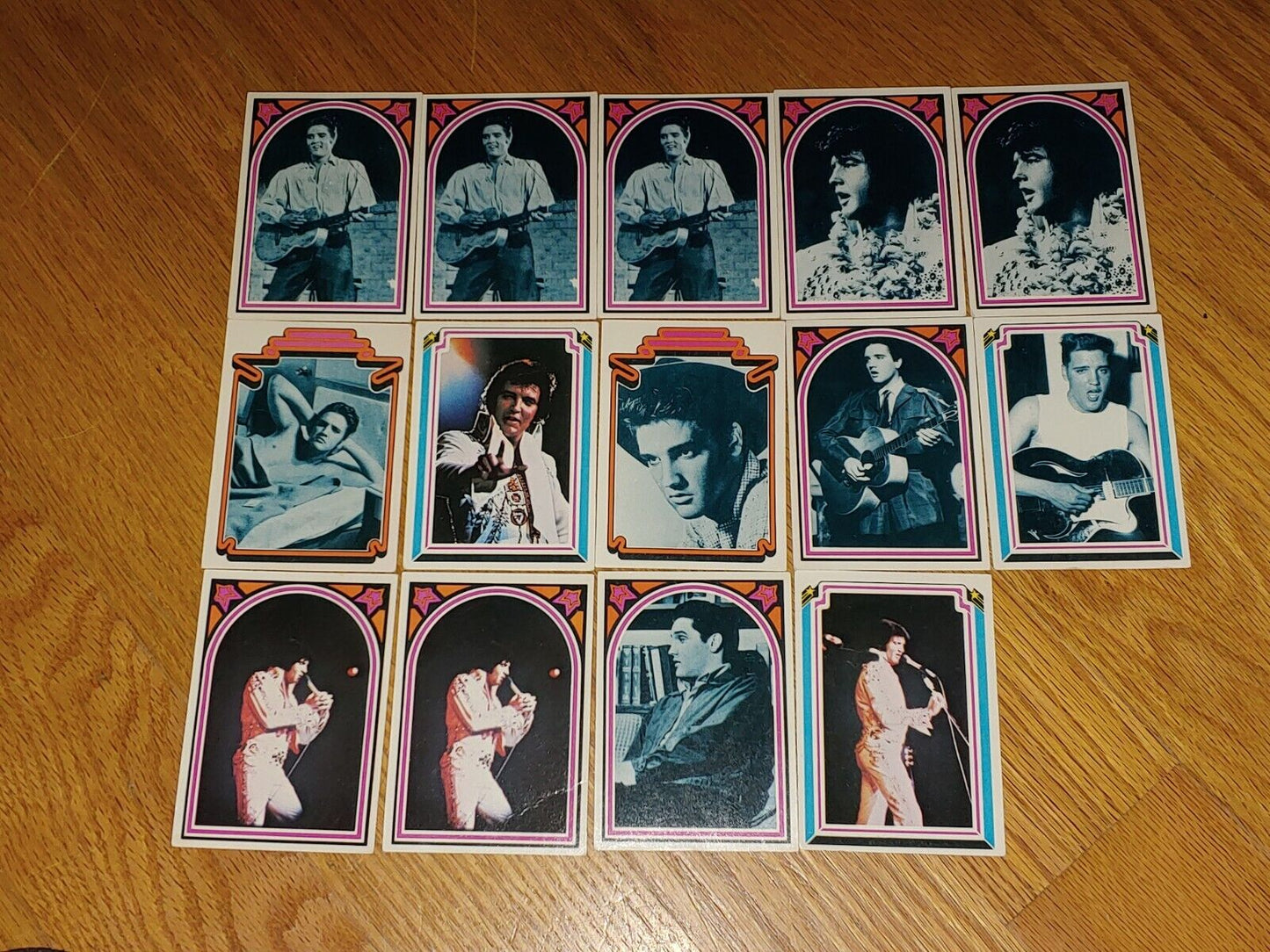 ELVIS PRESLEY ORIGINAL TRADING CARDS 14 BOXCAR CO 1978