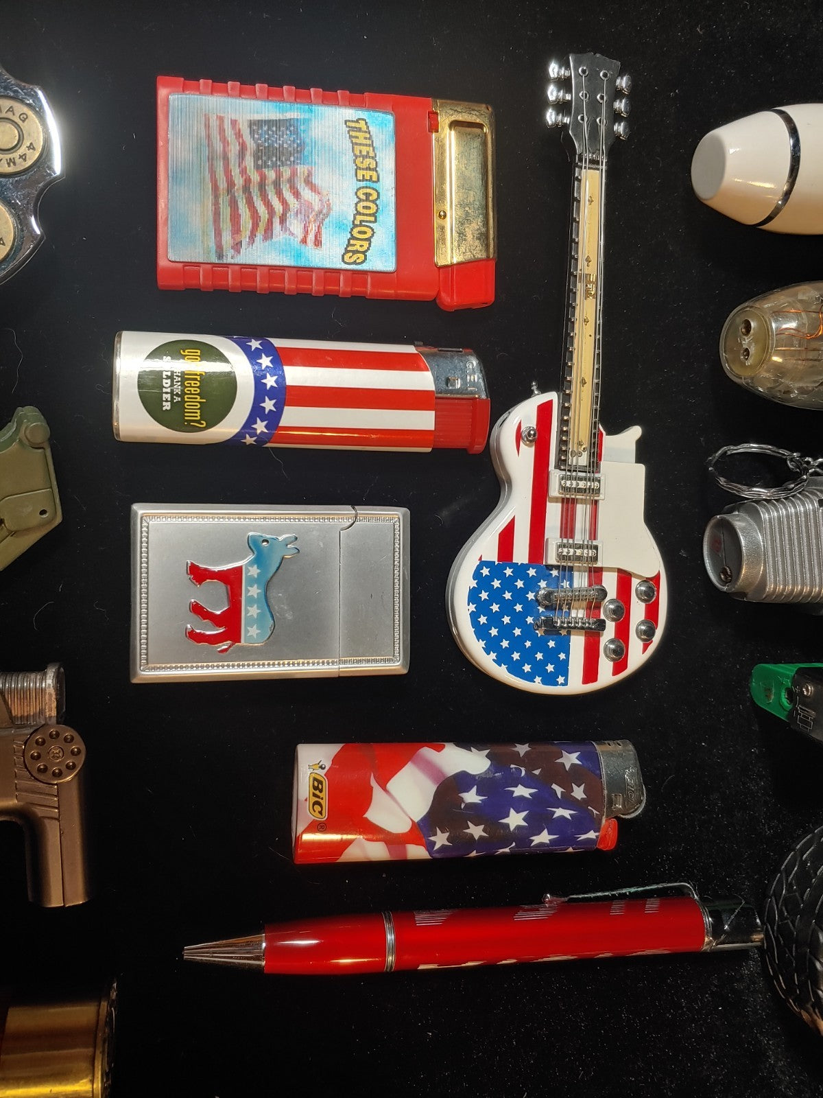Novelty Used Butane Lighter Lot Untested Great Condition