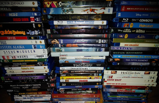 DVD MOVIE COLLECTION BLU-RAY 3D DVD HD CLEARENCE!