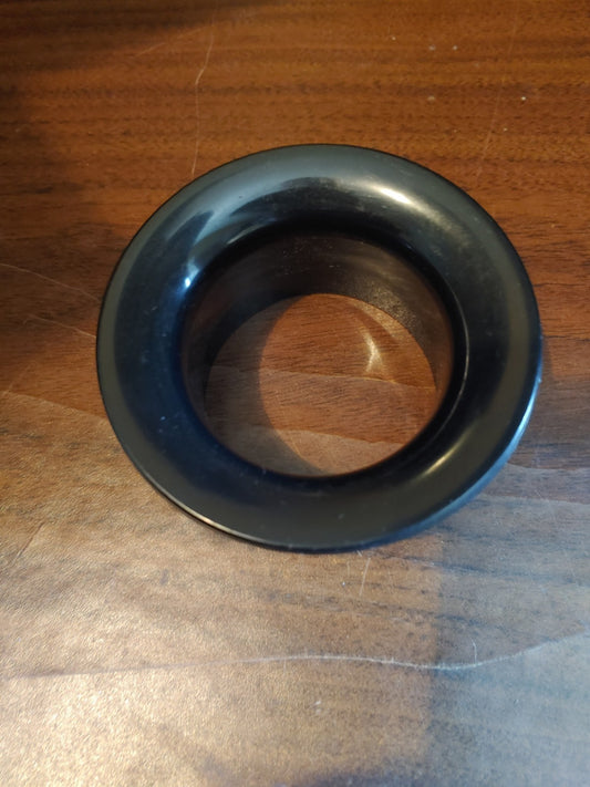 THIEL SPEAKER CABINET BLACK  PORT TUBE FLANGE FLARED END - 2" x 2"