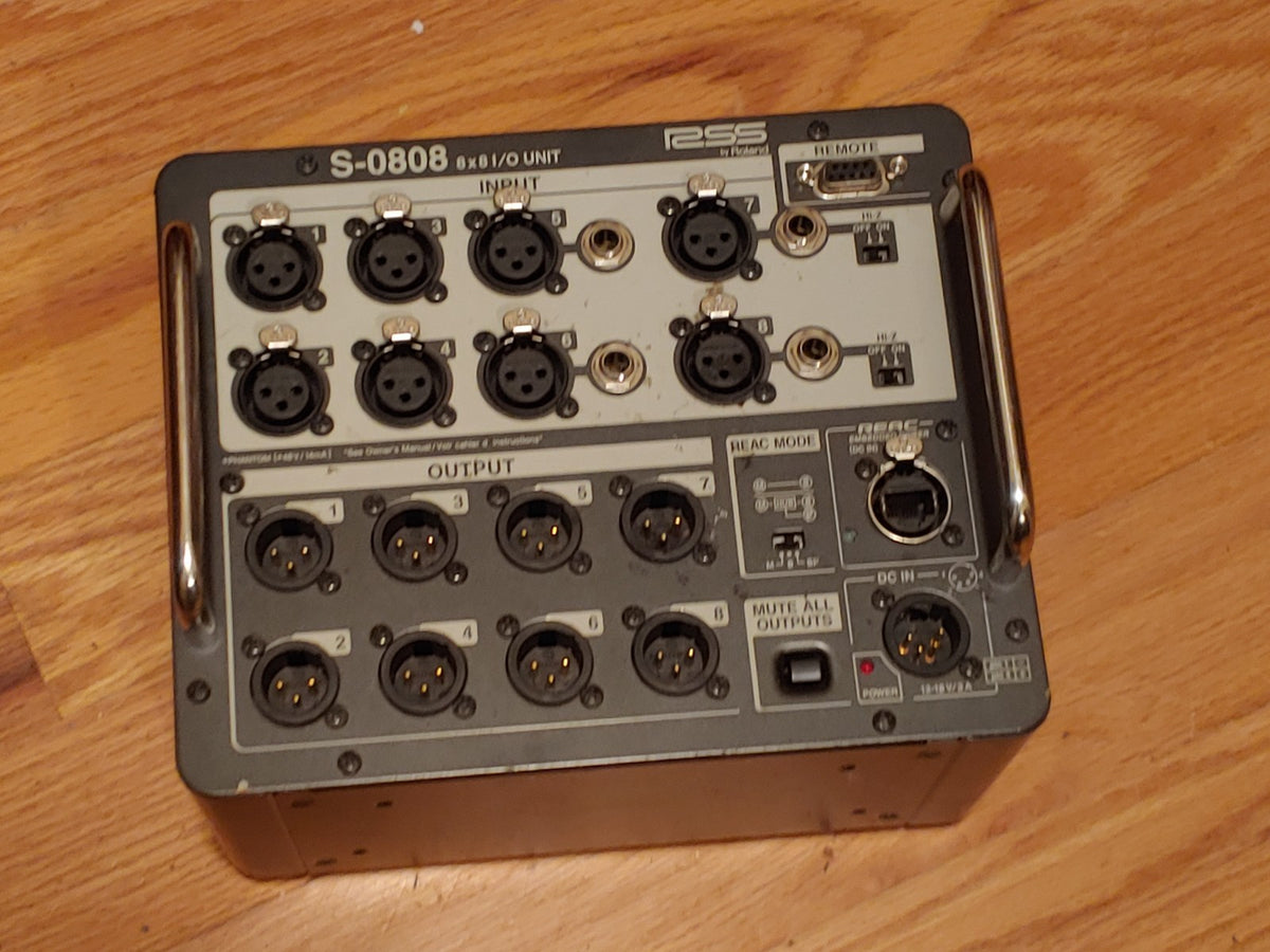 Roland S-0808 8 x 8 input & output Unit