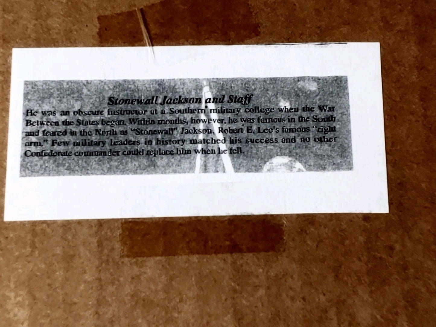 Civil War Color Photo Currency Reproduction 14x11 Matted Sealed