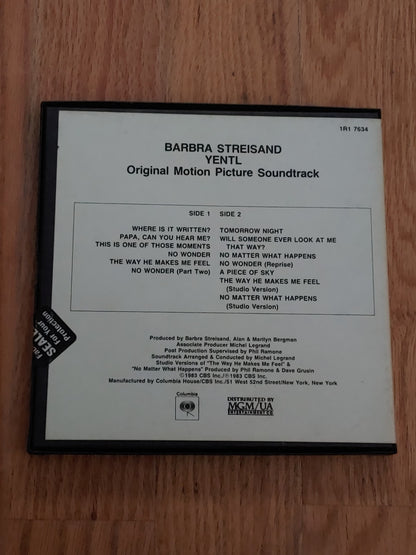 NEW! YENTYL SOUNDTRACK 1983 Reel to Reel 7" 4 Track 3 3/4 LOW PRODUCTION!
