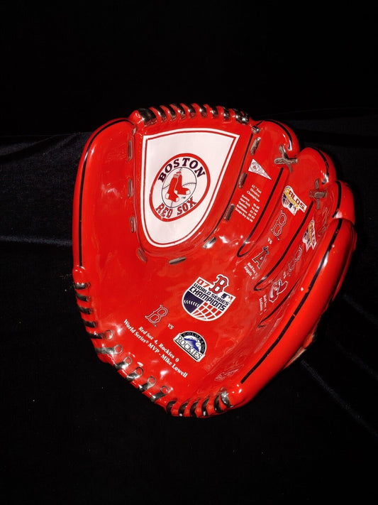 2007 DANBURY RED SOX CERAMIC GLOVE WORLD SERIES CHAMPIONS