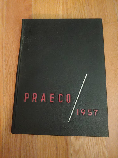 Vintage 1957 State Teachers College Lock Haven PA Yearbook Annual