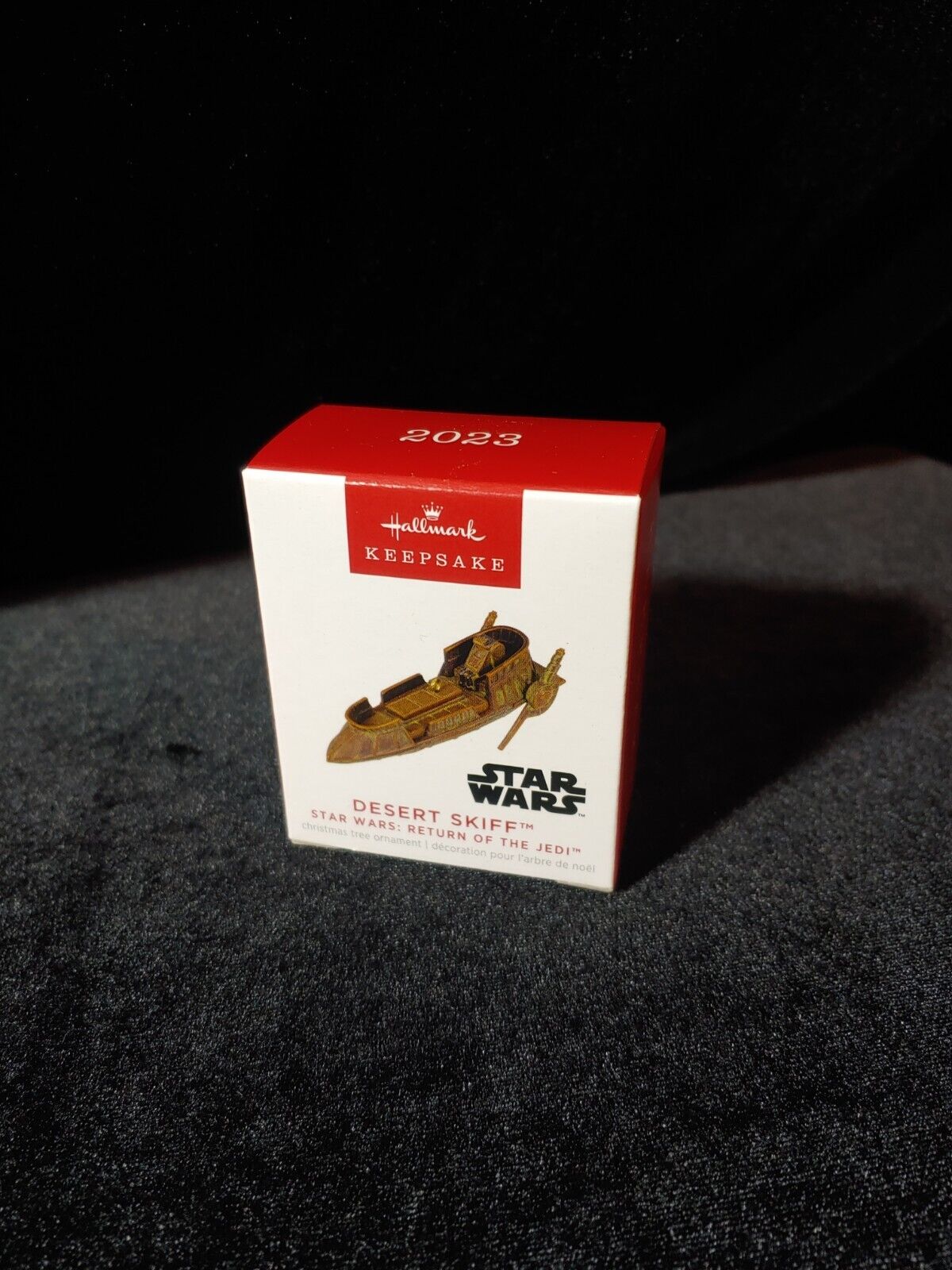REDUCED! Hallmark Keepsake 2023 MINIATURE Star Wars Return Jedi Desert Skiff