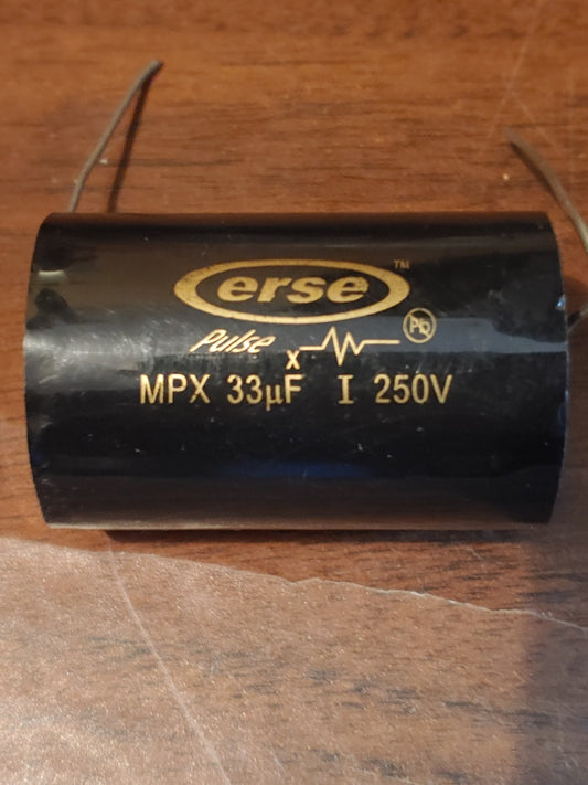 NEW! 20Pk Erse Film Capacitor MPX 33uf 250v Audio Grade