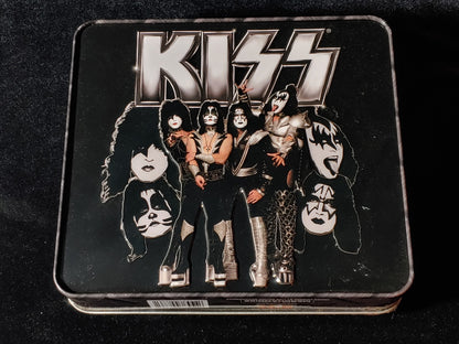 KISS 2013 PEZ FACTORY SEALED LIMITED EDITION 4 PC GIFT TIN COLLECTORS SERIES