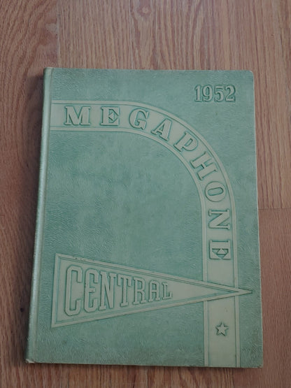 Vintage 1952 Central High School Megaphone Nashville TN Yearbook Annual