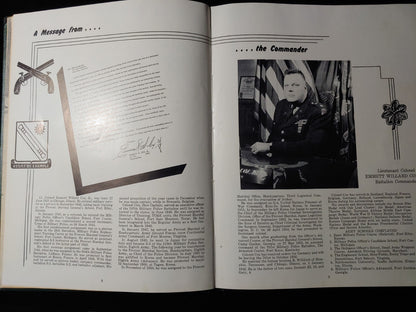 1956 US Fort Knox KY YEARBOOK 701st MILITARY POLICE BATTALION