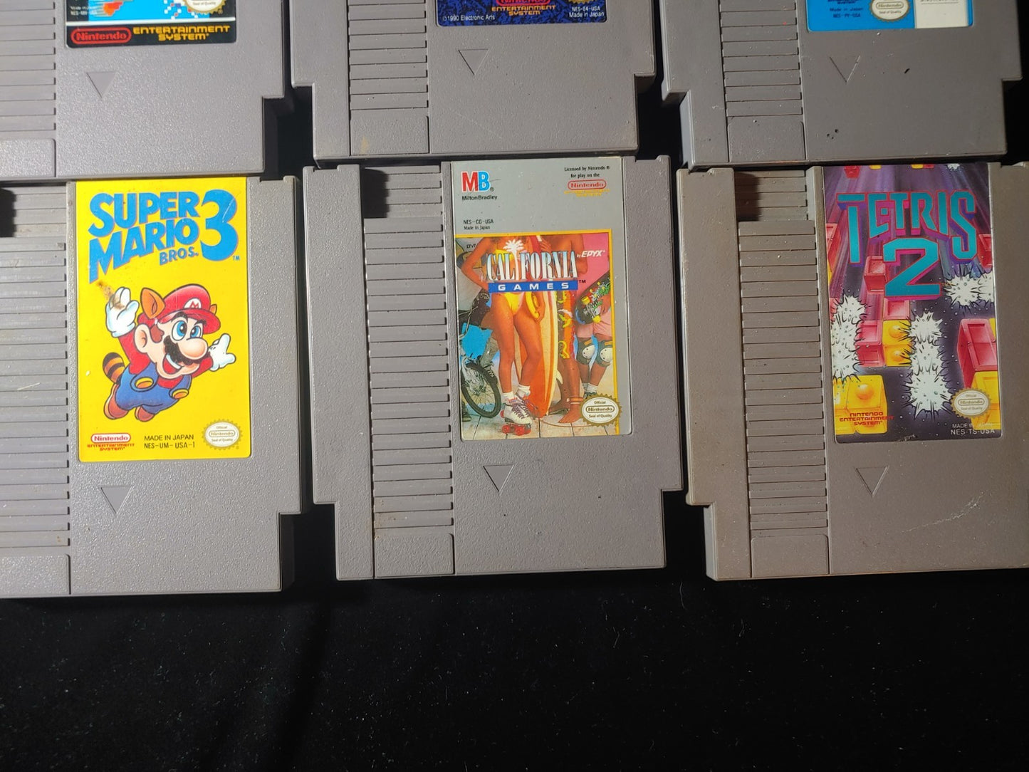 Vintage Nintendo NES Video Game Console System Bundle NES001