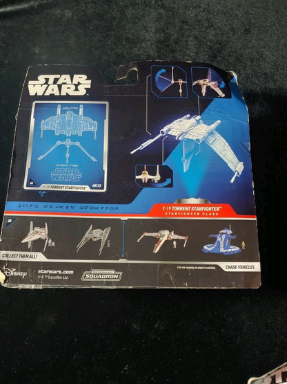 New! Star Wars Micro Galaxy Squadron #0173 V-19 Torrent Starfighter