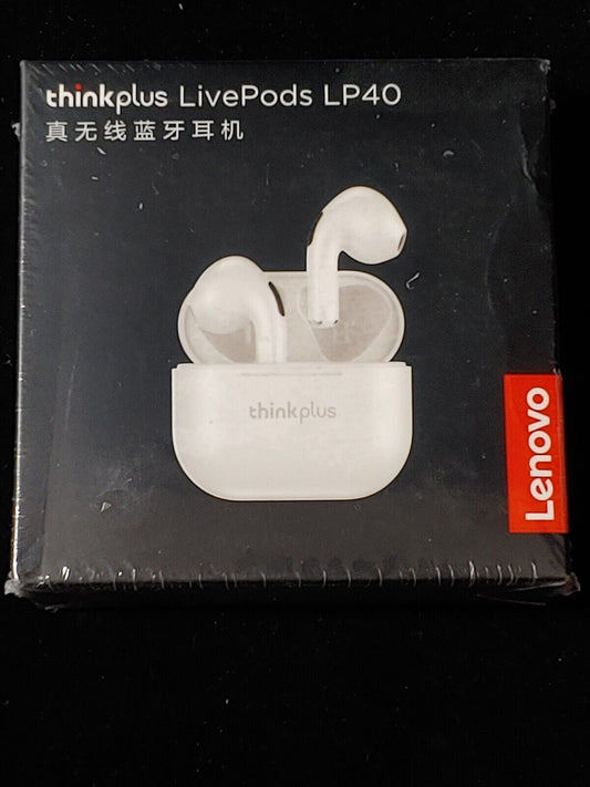 Lenovo Ear Buds TWS LP40 Wireless Bluetooth White