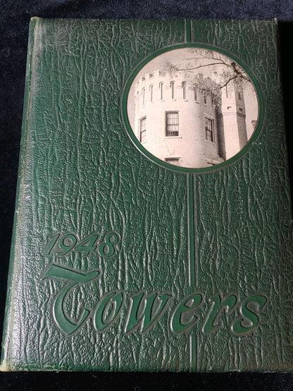 Vintage 1948 Senior High Annual Towers Bowling Green KY Yearbook Clean