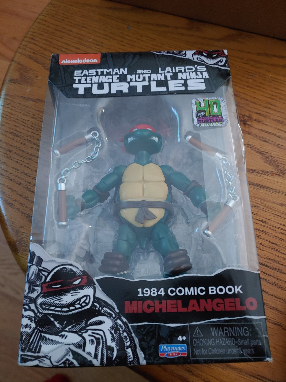 Teenage Mutant Ninja Turtles TMNT 1984 Comic Book Series Michelangelo 4"